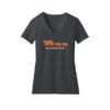 Ladies V-Neck T-shirt with Bears on front - Image 2